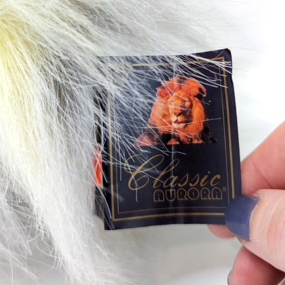 Vintage Aurora Lhasa Apso Shih Tzu Plush 96 Realistic Dog Puppy Stuff Animal 9" - Picture 8 of 10